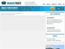 Tablet Screenshot of centermilwaukee.com